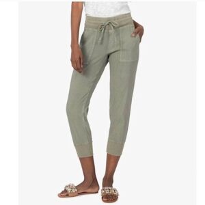 Kut Linen Jogger Style Pants